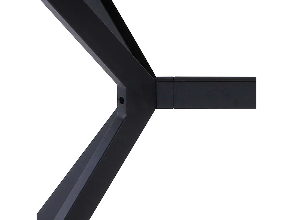 Industrietisch in Anthrazit 180 cm breit