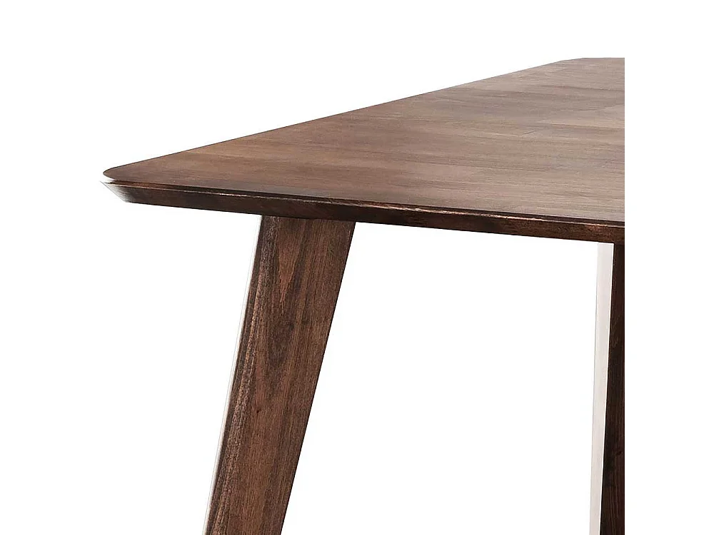 Esszimmertisch braun aus Kernbuche Massivholz 180 cm breit