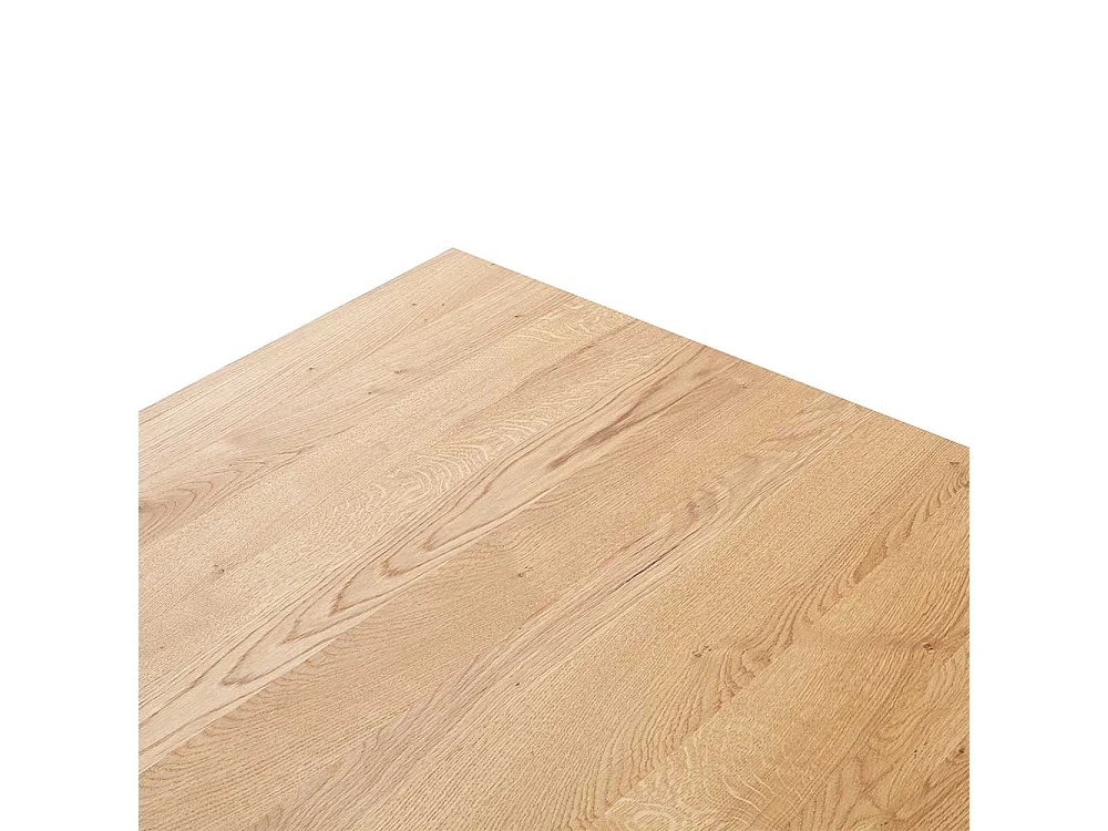 Esstisch Tisch Massivholz aus Wildeiche Massivholz im Industry und Loft Stil