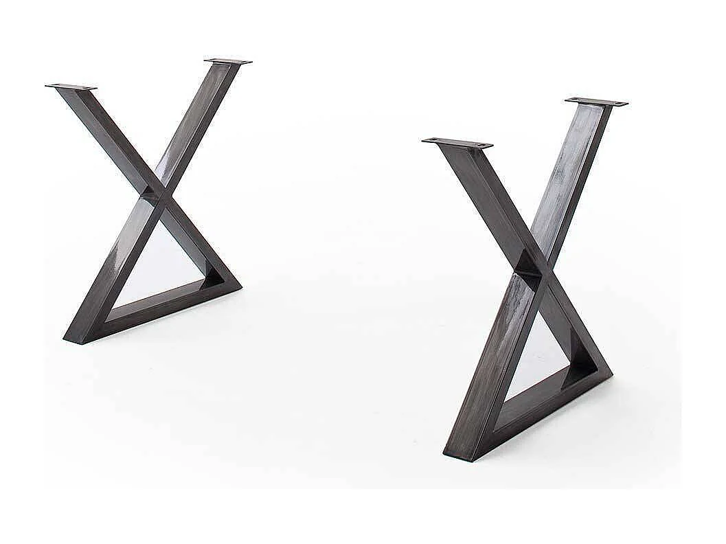 Esstisch Holztisch im Industry und Loft Stil 77 cm hoch