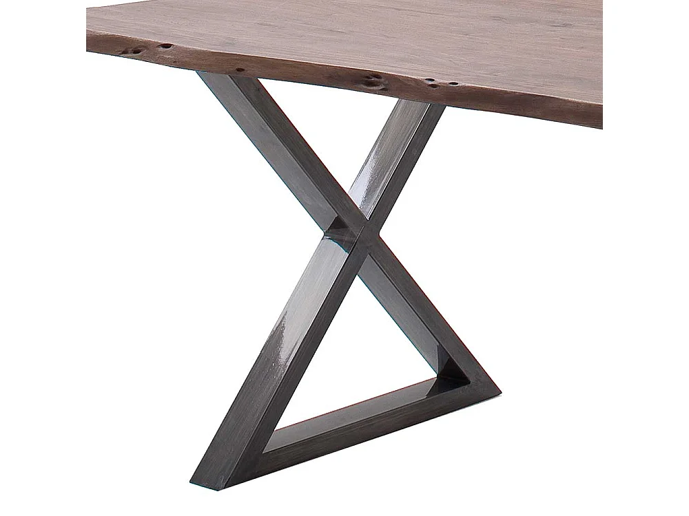 Esstisch Holztisch im Industry und Loft Stil 77 cm hoch