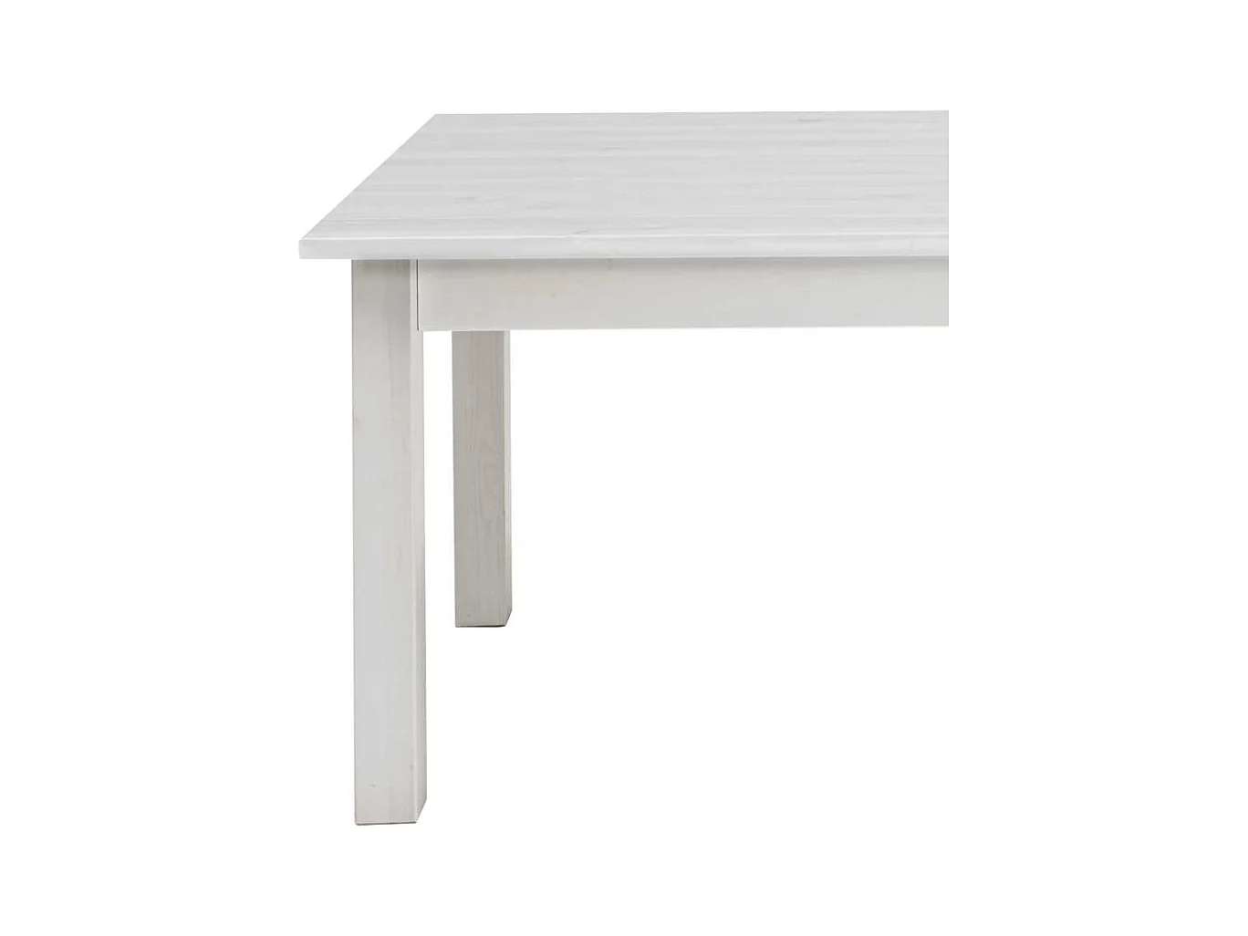 Kiefer Esstisch in Weiß Landhaus