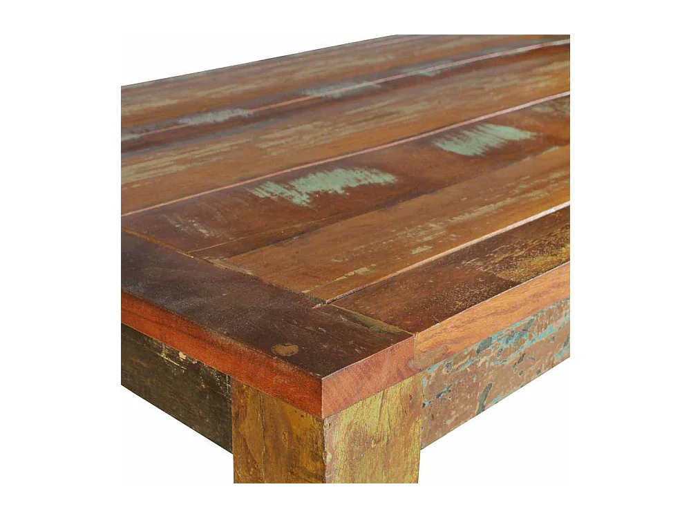 Esszimmertisch in Bunt Braun Shabby Chic