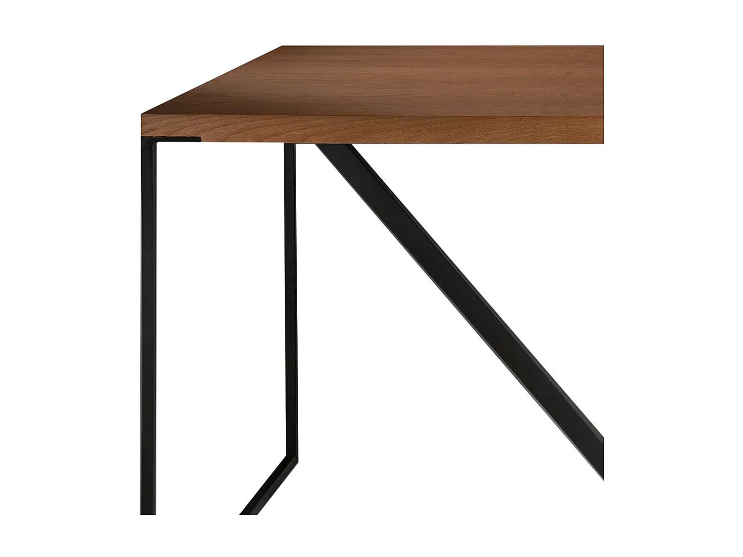 Tisch Esszimmer im Industrie und Loft Stil Bügelgestell