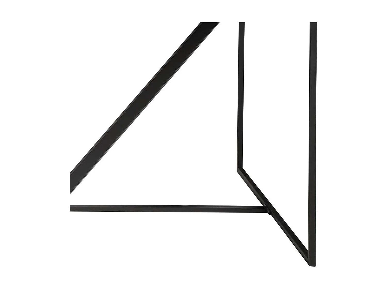 Tisch Esszimmer im Industrie und Loft Stil Bügelgestell