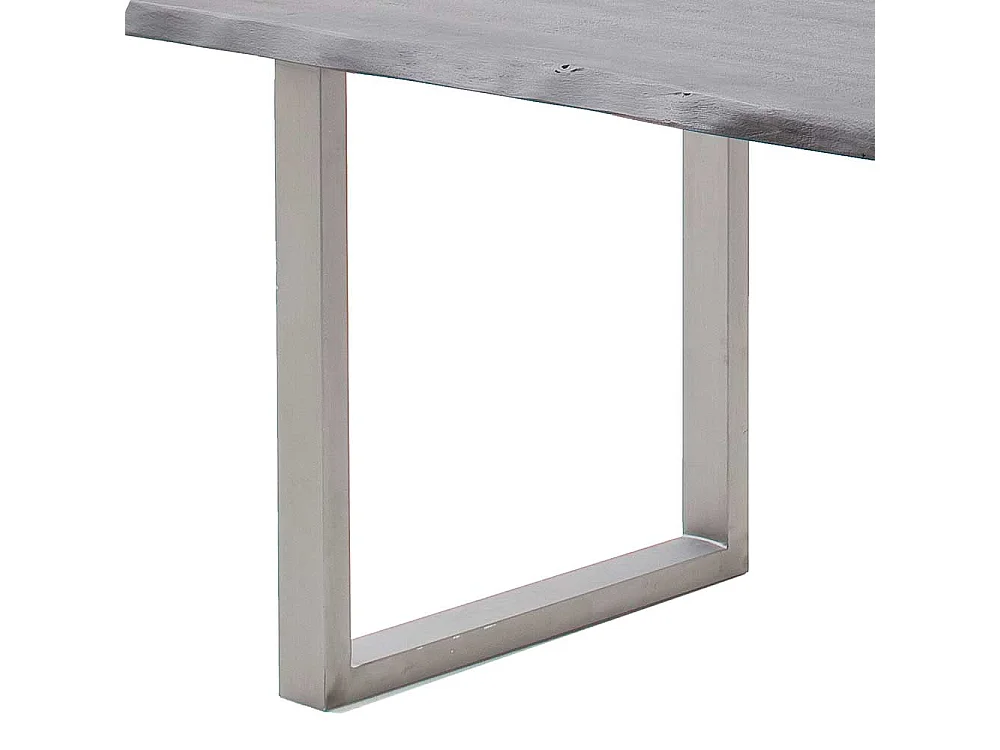 Esstisch Holztisch aus Akazie Massivholz mit natürlicher Baumkante