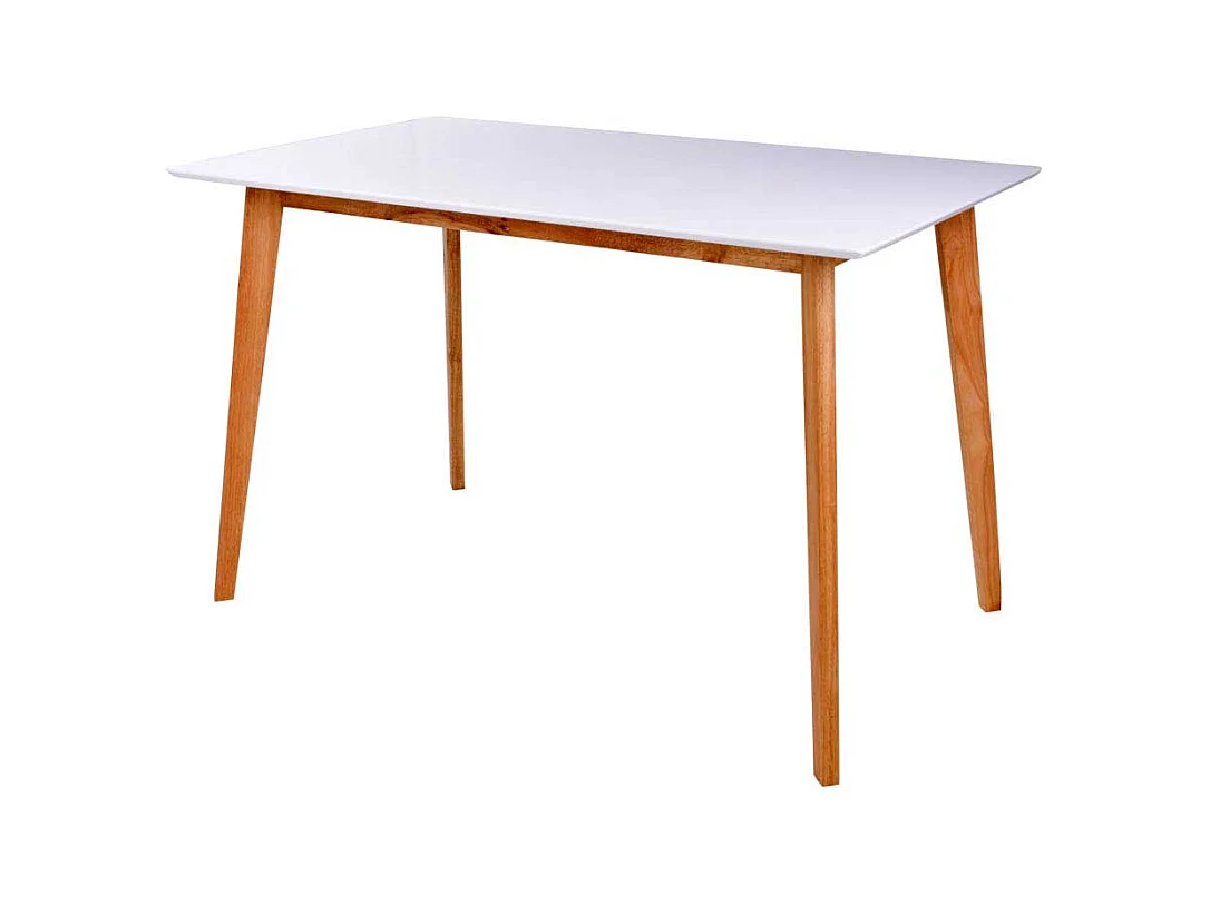 Esszimmer Tisch im Skandi Design 75 cm hoch
