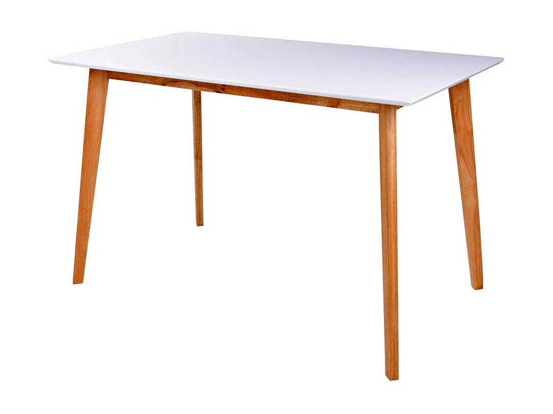 Esszimmer Tisch im Skandi Design 75 cm hoch