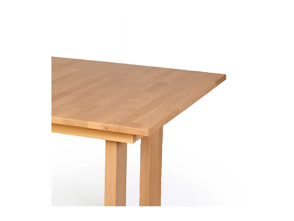 Esstisch aus Eiche Massivholz Bügelgestell