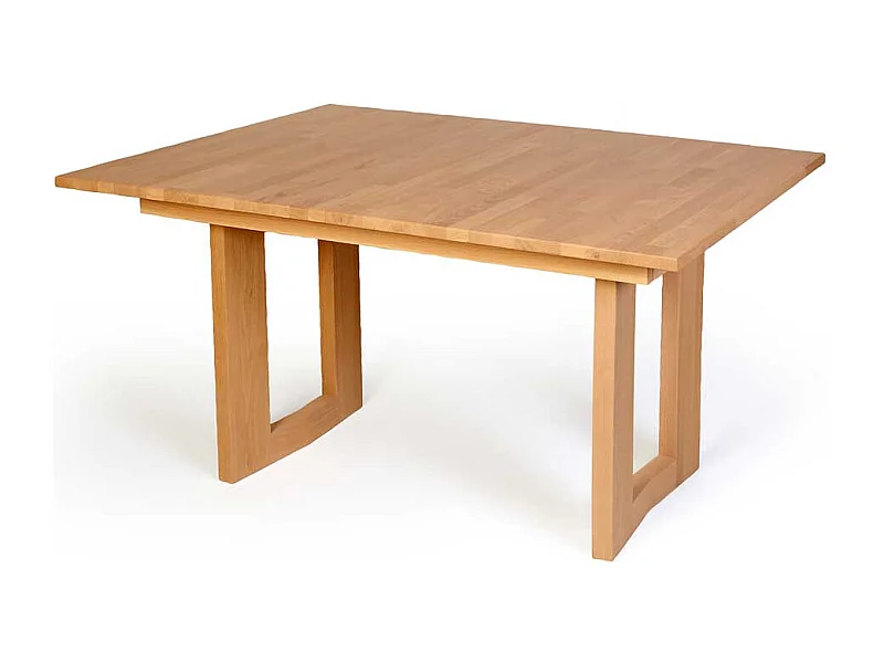 Esstisch aus Eiche Massivholz Bügelgestell