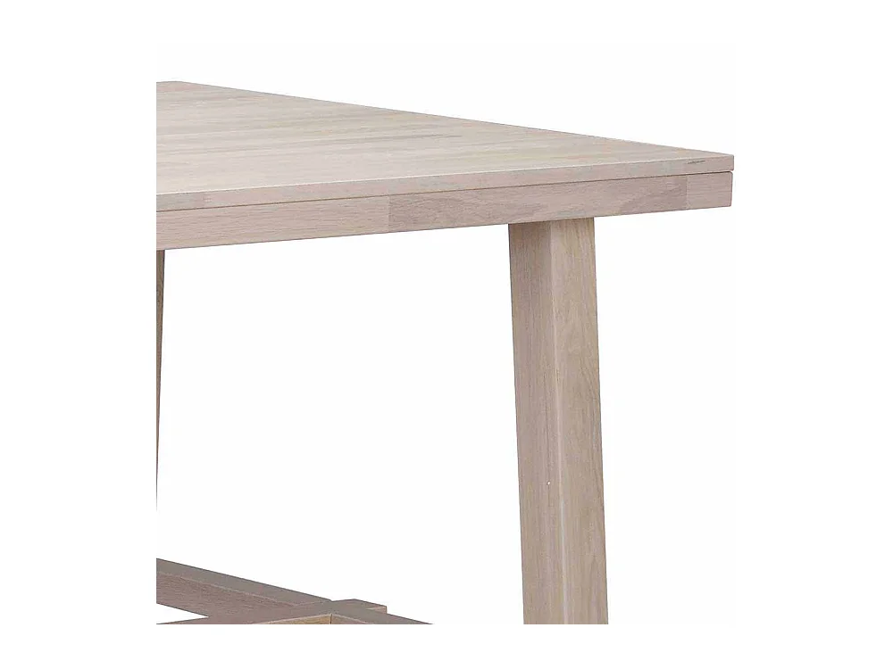 Esszimmertisch in Eiche White Wash massiv