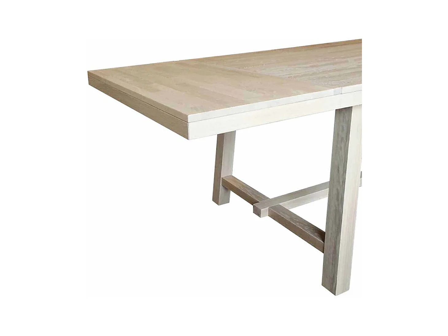 Esszimmertisch in Eiche White Wash massiv