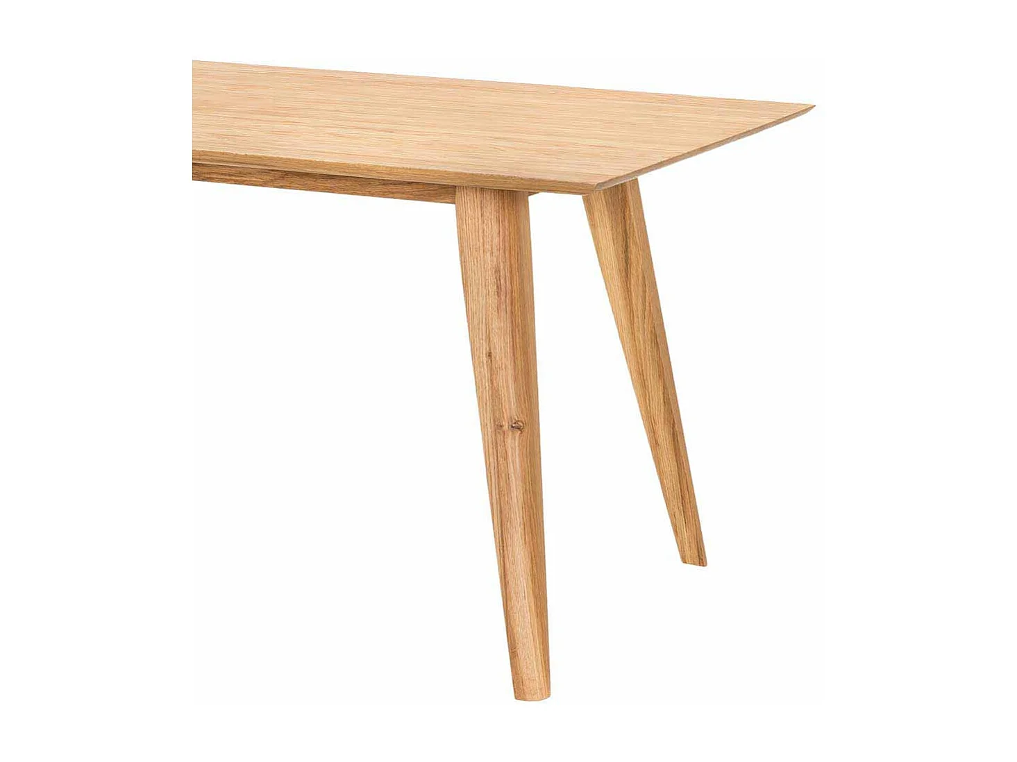 Esszimmertisch aus Eiche Massivholz Mid Century Design