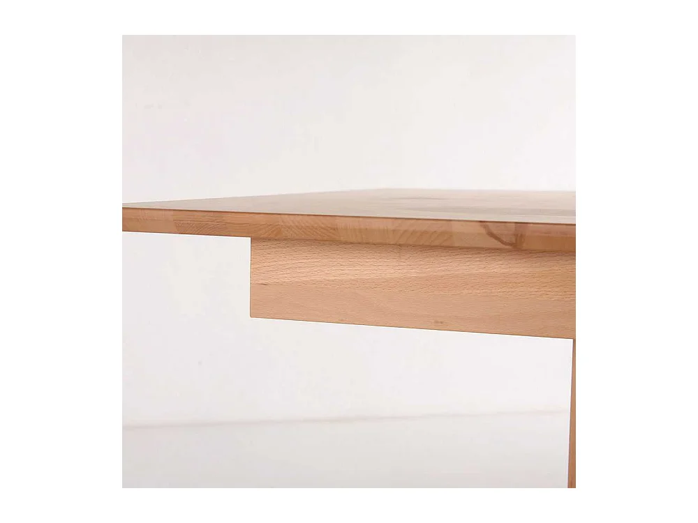 Esszimmertisch aus Kernbuche Massivholz Mittelauszug