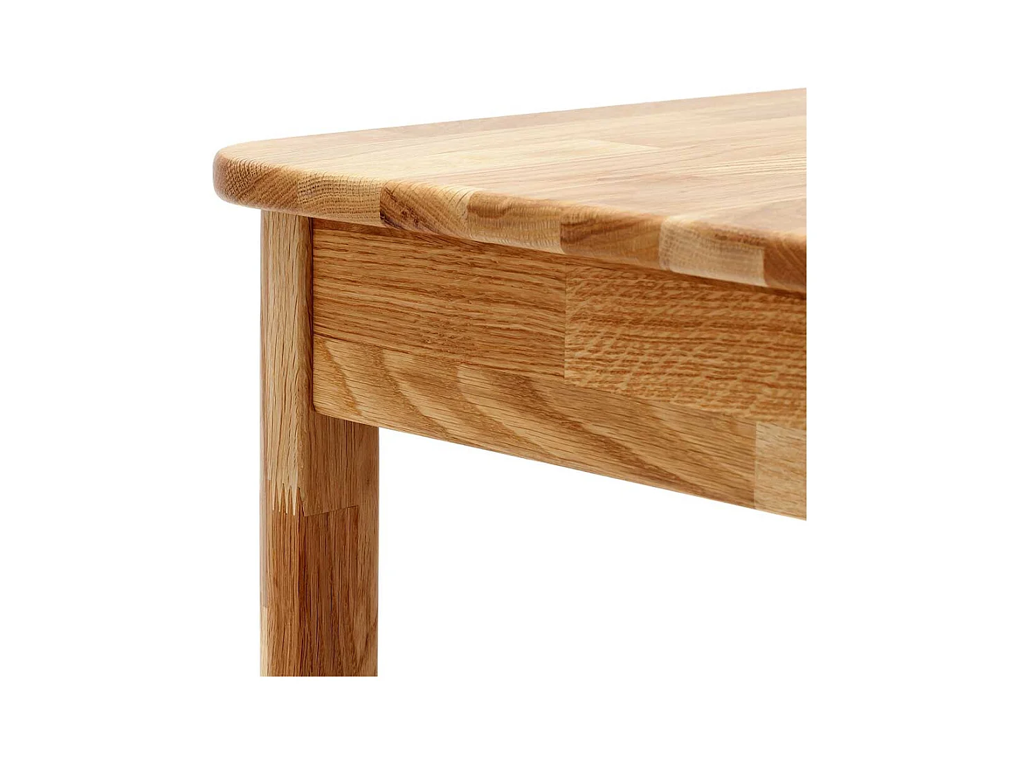 Esstisch aus Wildeiche Massivholz geölt