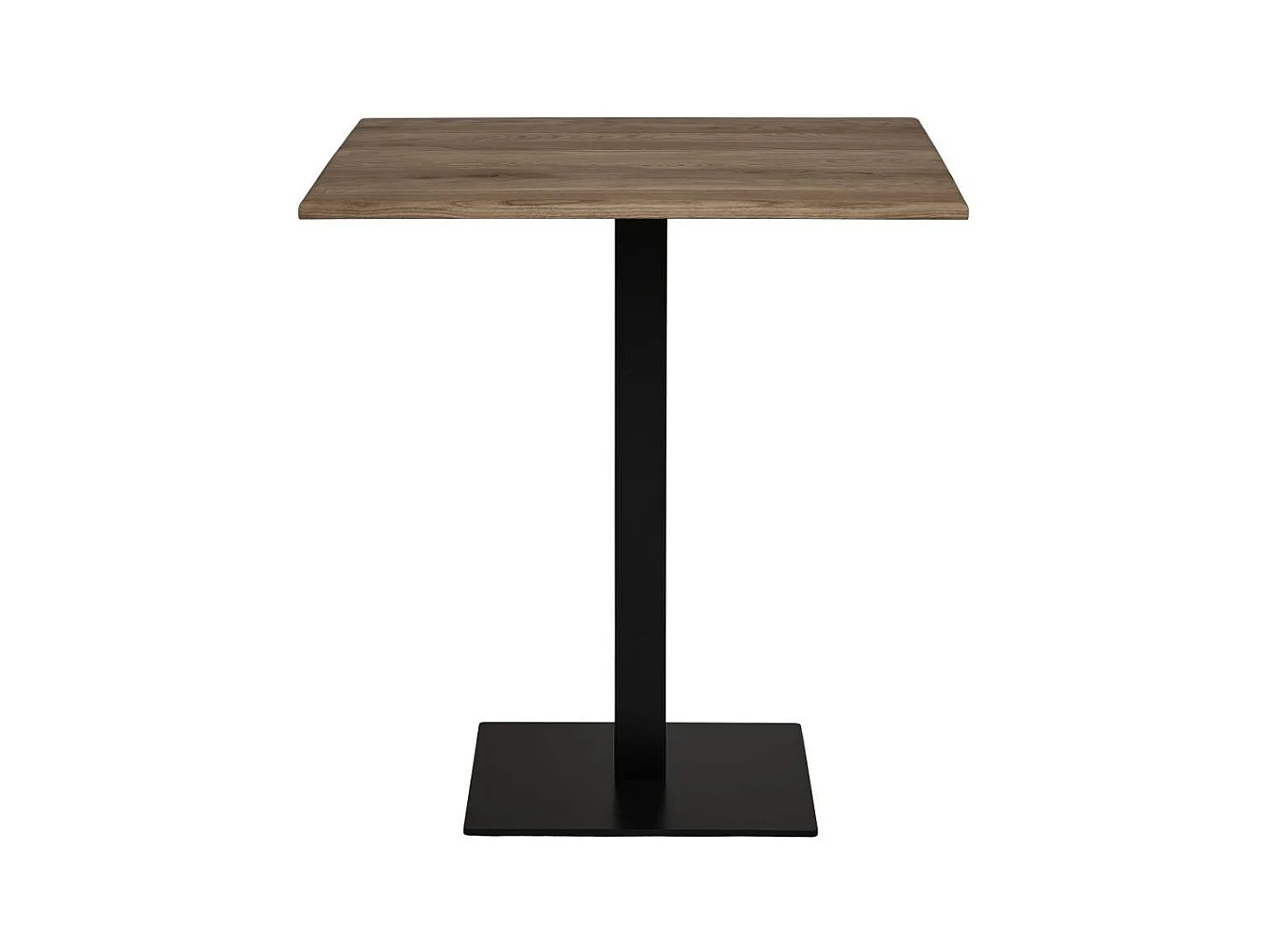 Esstisch Holztisch in Schwarz und Eiche Rauchfarben