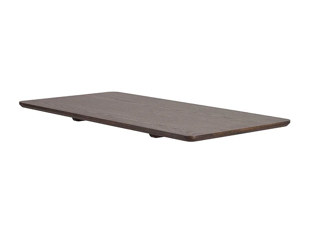 Esszimmertisch optional verlängerbar in Eiche dunkel 75 cm hoch