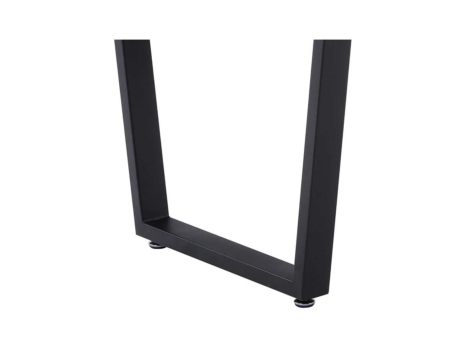 Esszimmertisch in Sonoma Eiche und Schwarz 160 cm breit