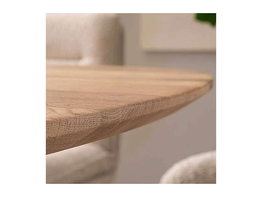 Esszimmertisch Küchentisch im Skandi Design in ovaler Form