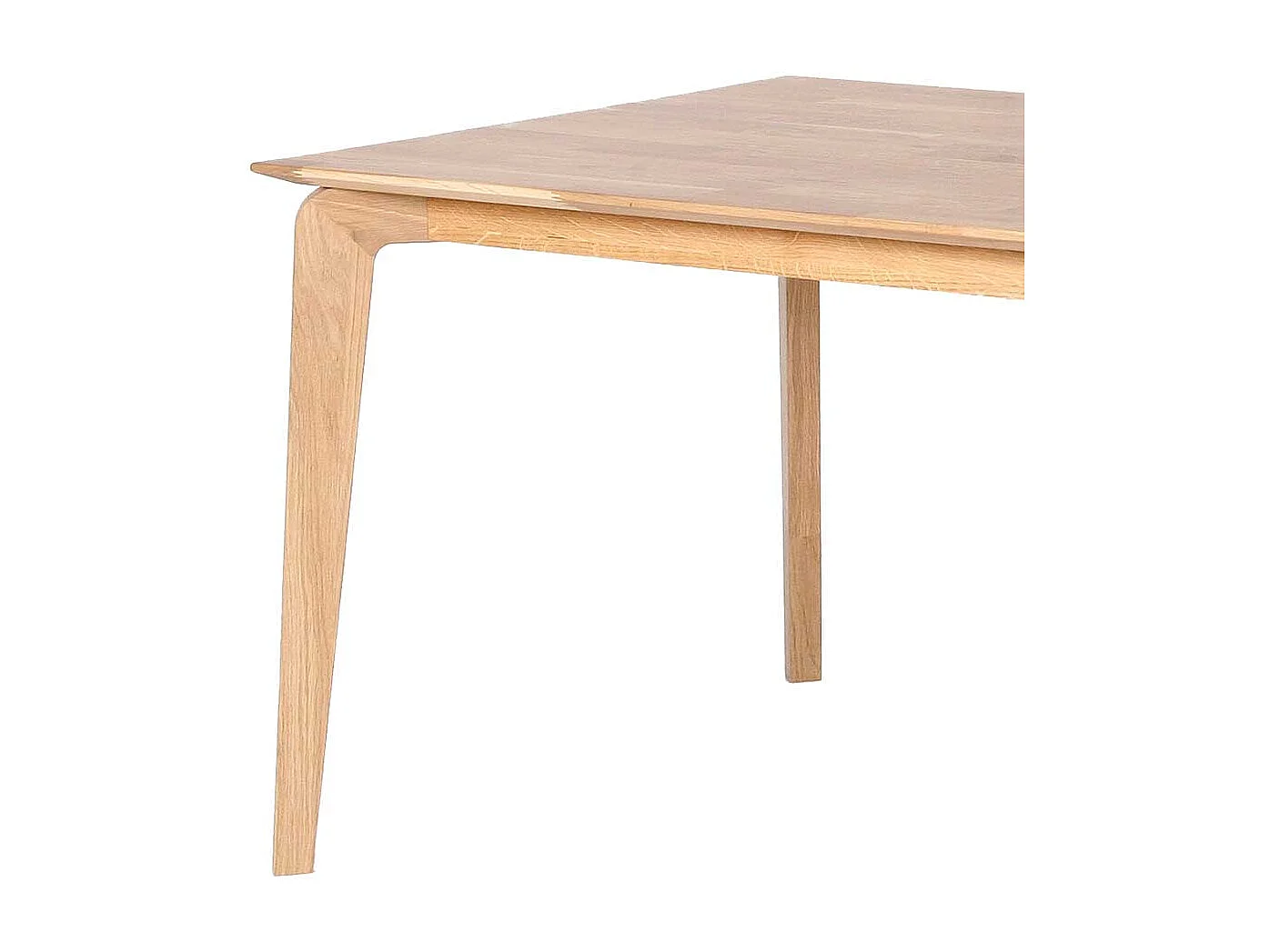 Esszimmertisch aus Eiche massiv geölt