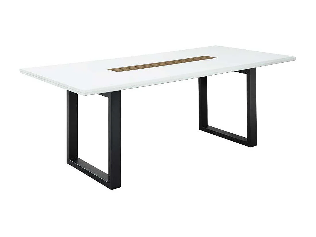 Tisch Esszimmer modern 180x100 oder 210x100 cm Bügelgestell