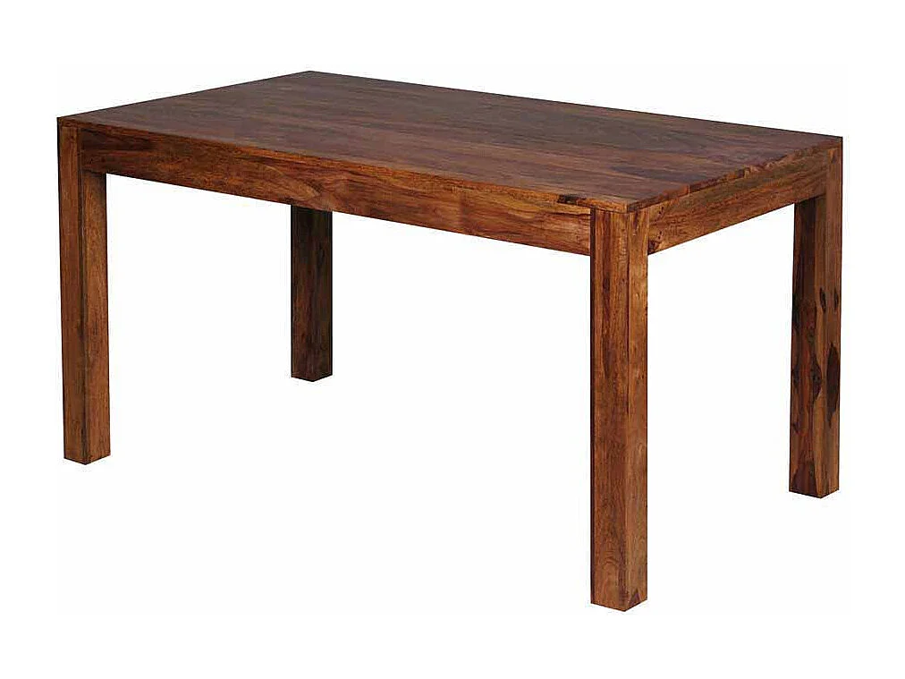 Massivholztisch aus Sheesham lackiert Landhaus