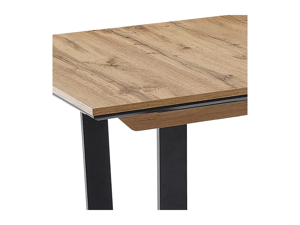 Esszimmertisch mit Bügelgestell wahlweise mit Mittelauszug