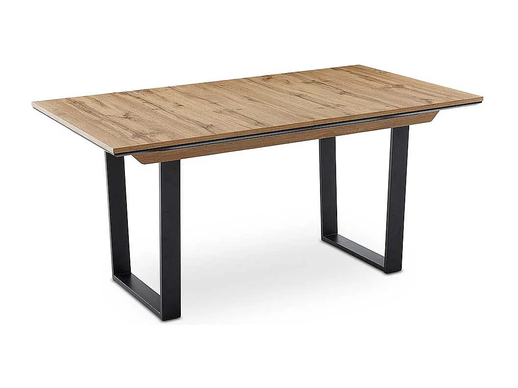 Esszimmertisch mit Bügelgestell wahlweise mit Mittelauszug