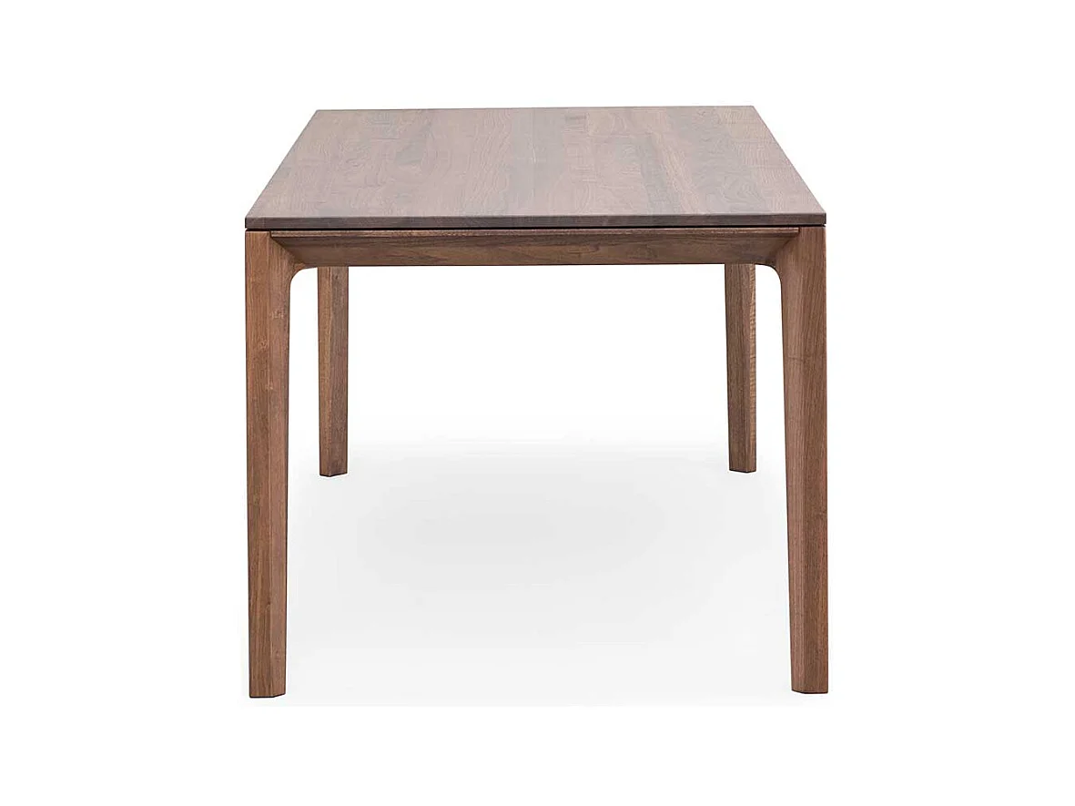 Holztisch aus Nussbaum Massivholz handgearbeitet