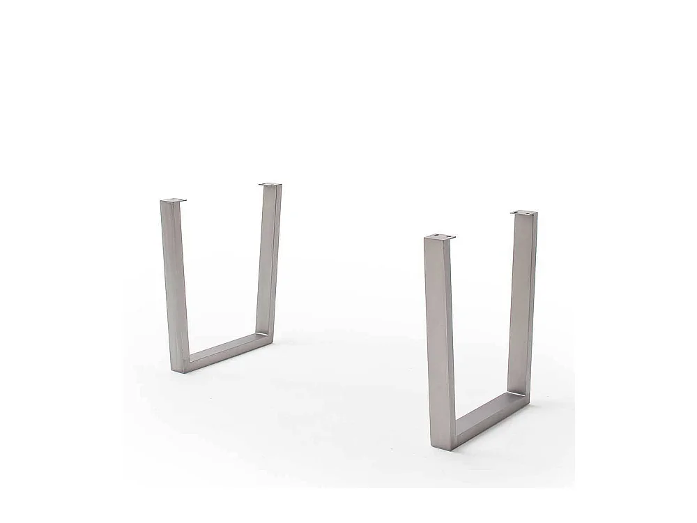 Küchentisch Holztisch aus Akazie Massivholz und Edelstahl