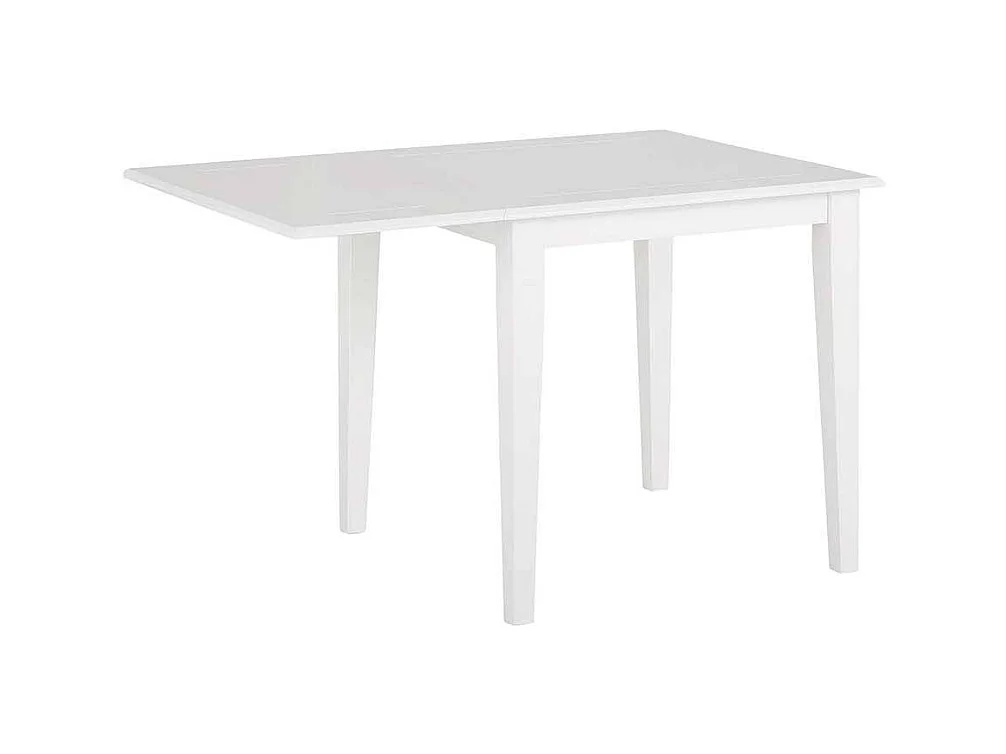 Küchentisch 75 cm hoch Weiß