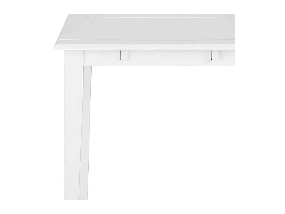 Küchentisch 75 cm hoch Weiß