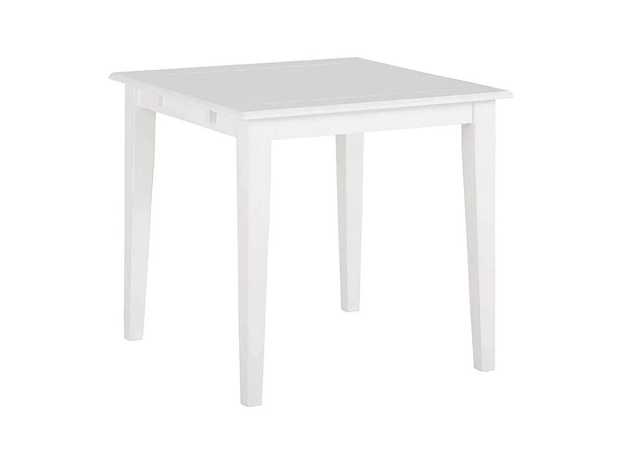 Küchentisch 75 cm hoch Weiß