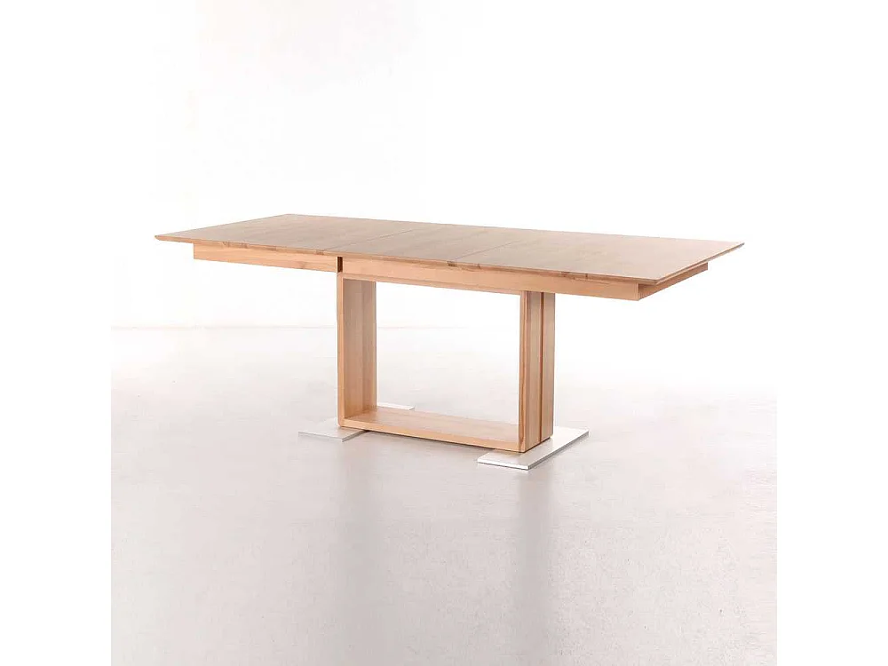 Esszimmertisch aus Kernbuche Massivholz Mittelauszug