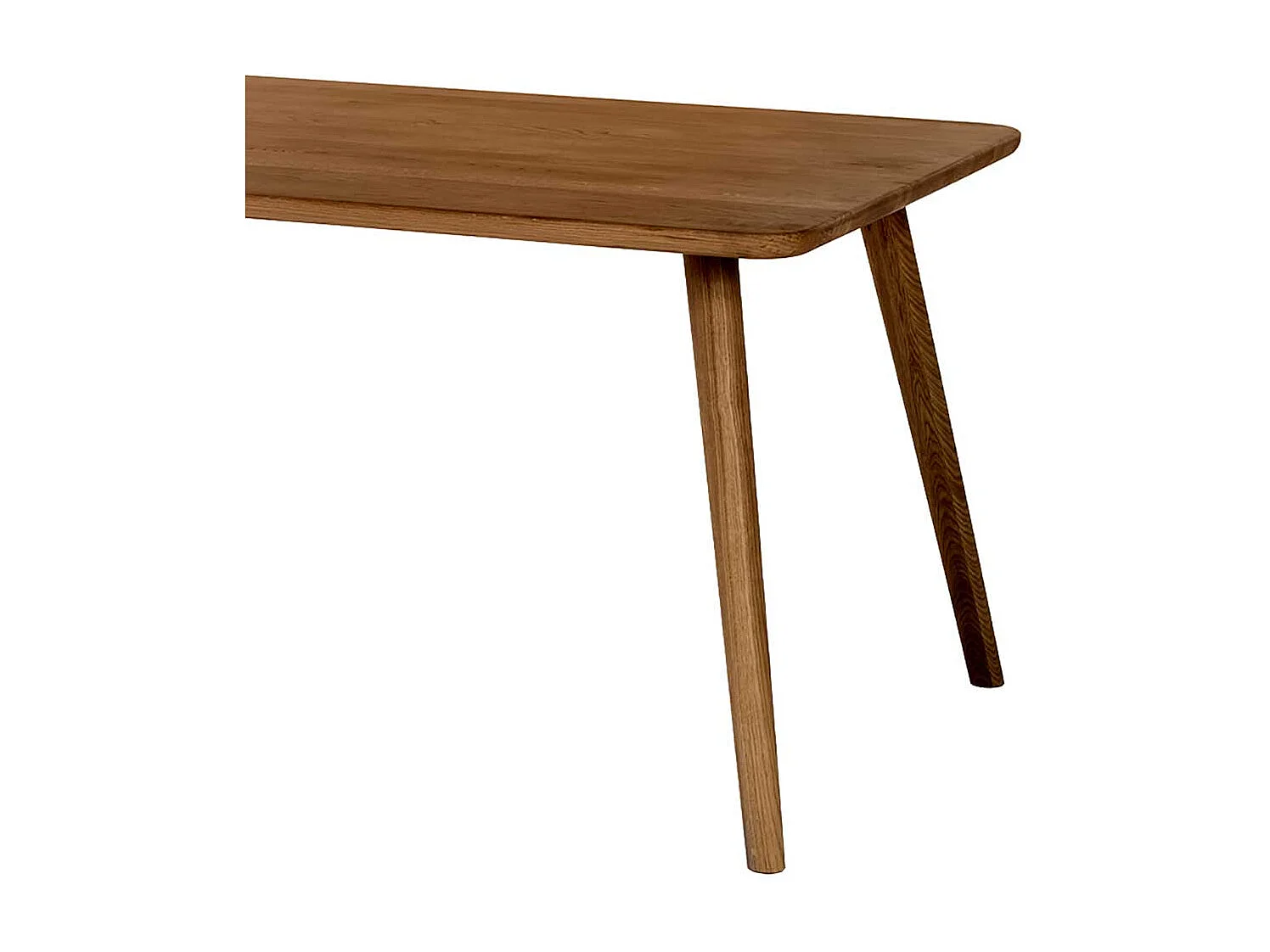 Küchentisch aus Eiche Massivholz 75 cm hoch