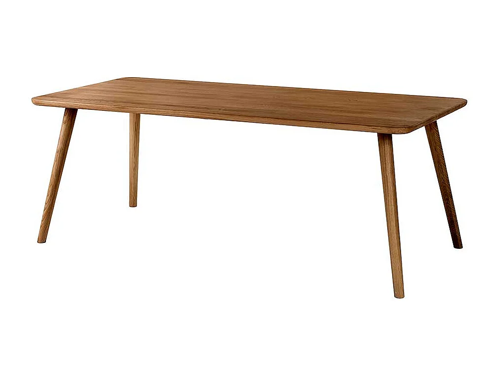 Küchentisch aus Eiche Massivholz 75 cm hoch