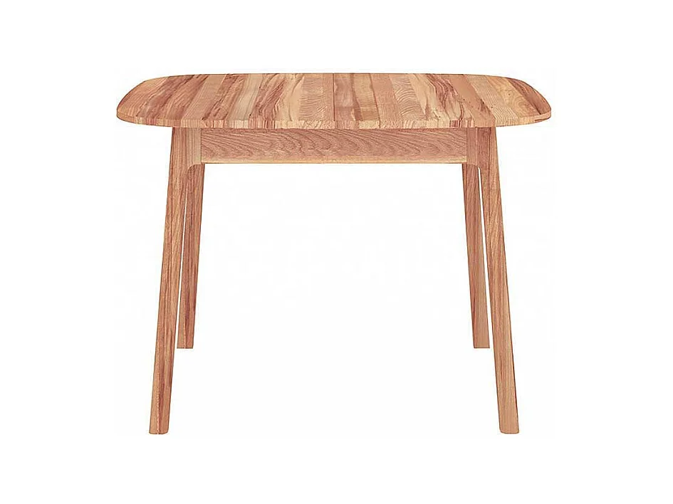 Esstisch Holztisch mit Massivholzplatte und Vierfußgestell