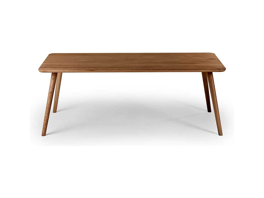 Küchentisch aus Eiche Massivholz 75 cm hoch