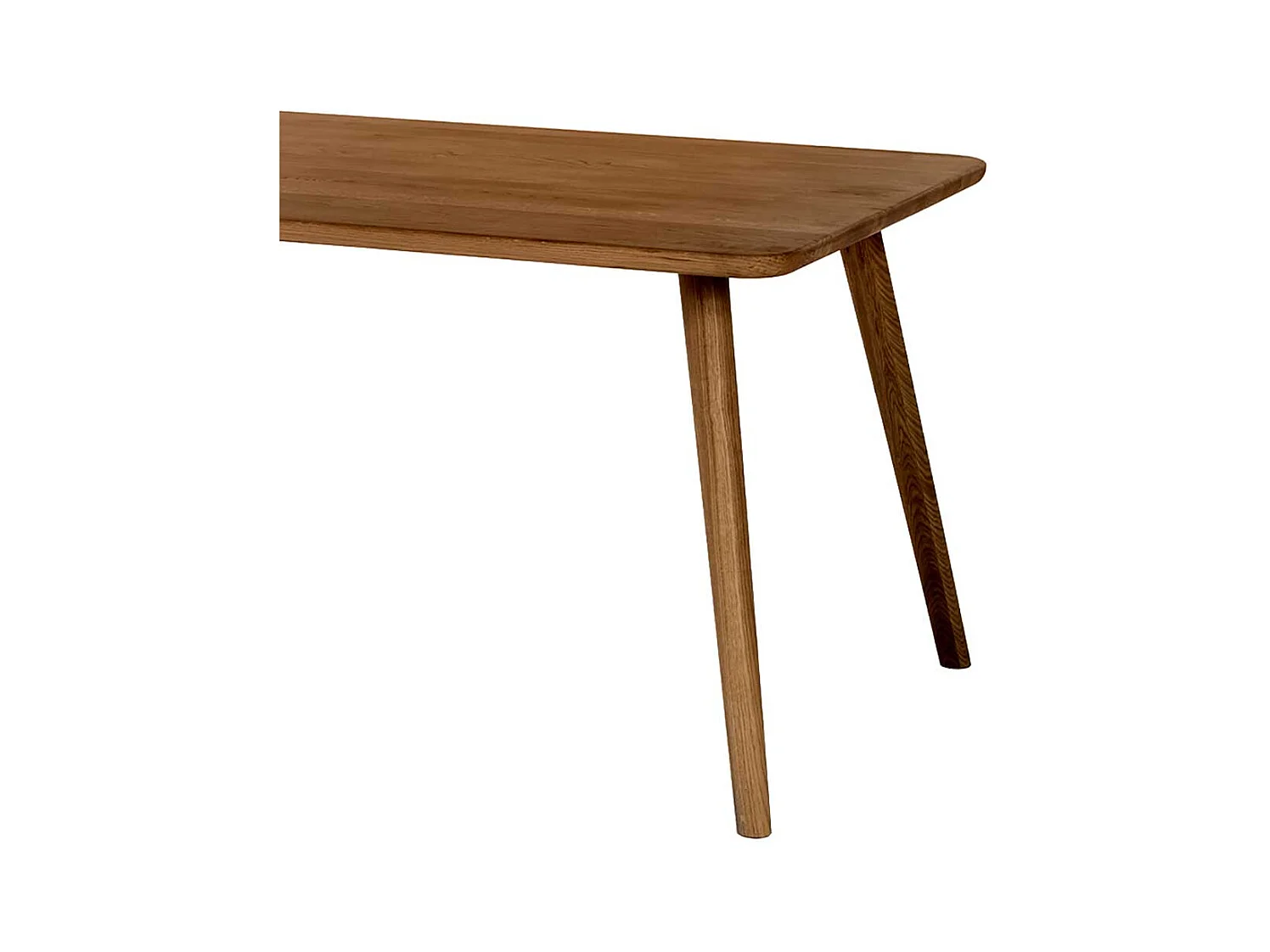 Küchentisch aus Eiche Massivholz 75 cm hoch