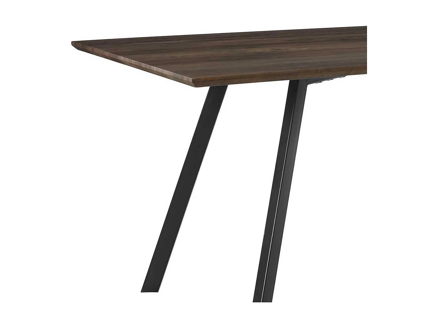 Esszimmer Tisch in Holz Antik Optik Vierfußgestell