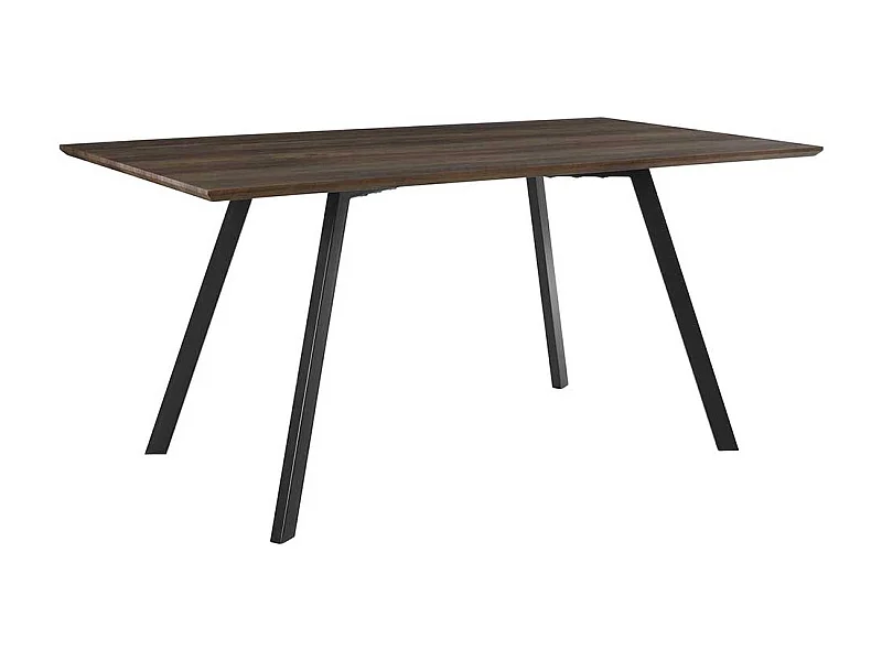 Esszimmer Tisch in Holz Antik Optik Vierfußgestell