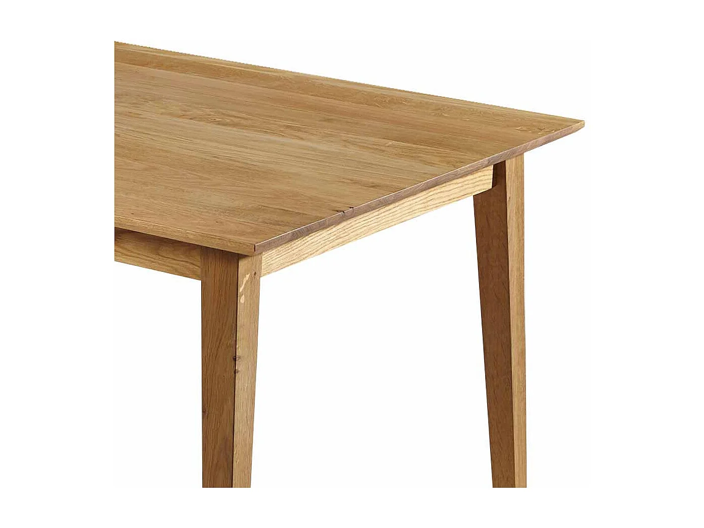 Esstisch aus Wildeiche Massivholz geölt