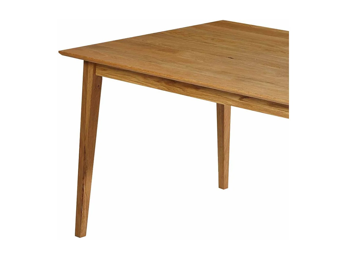 Esstisch aus Wildeiche Massivholz geölt