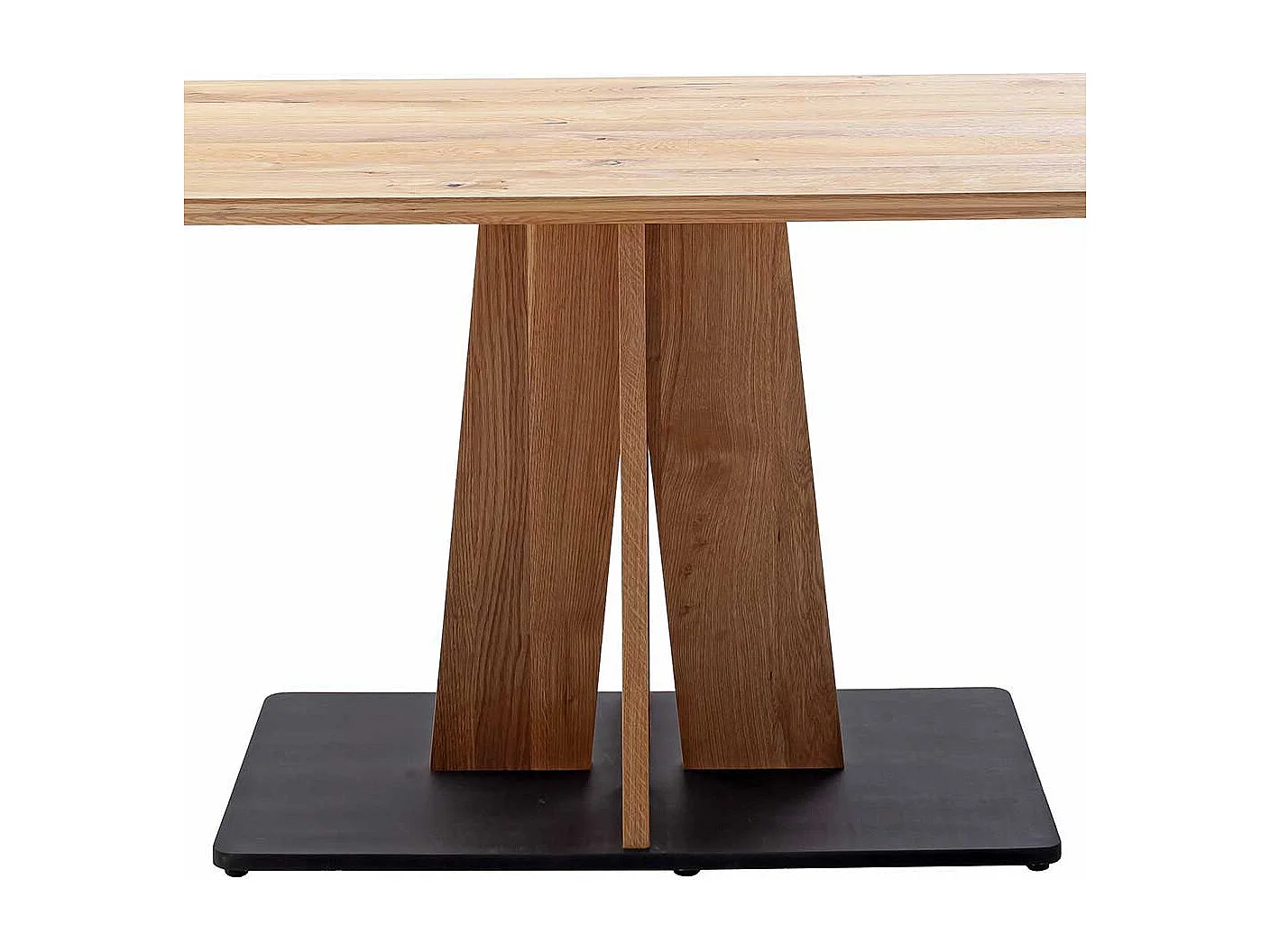 Esstisch Tisch Esszimmer aus Wildeiche Massivholz 76 cm hoch