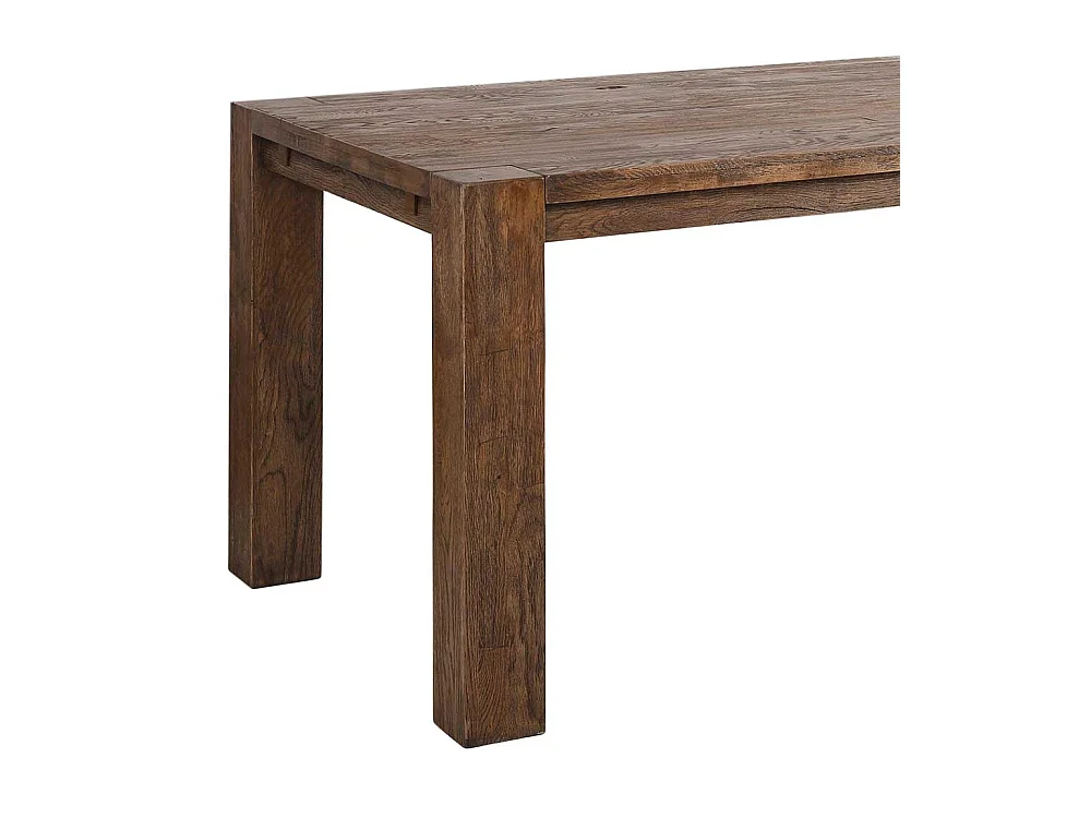 Massivtisch aus Wildeiche lackiert modern