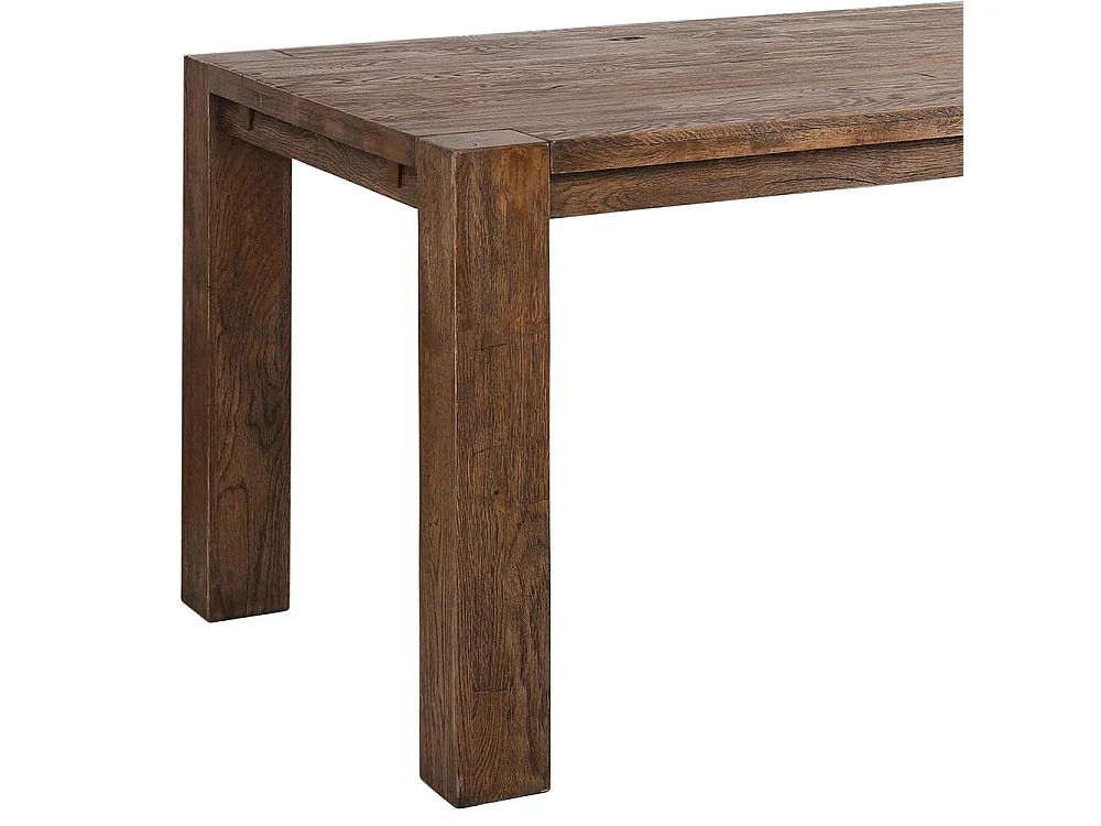 Massivtisch aus Wildeiche lackiert modern