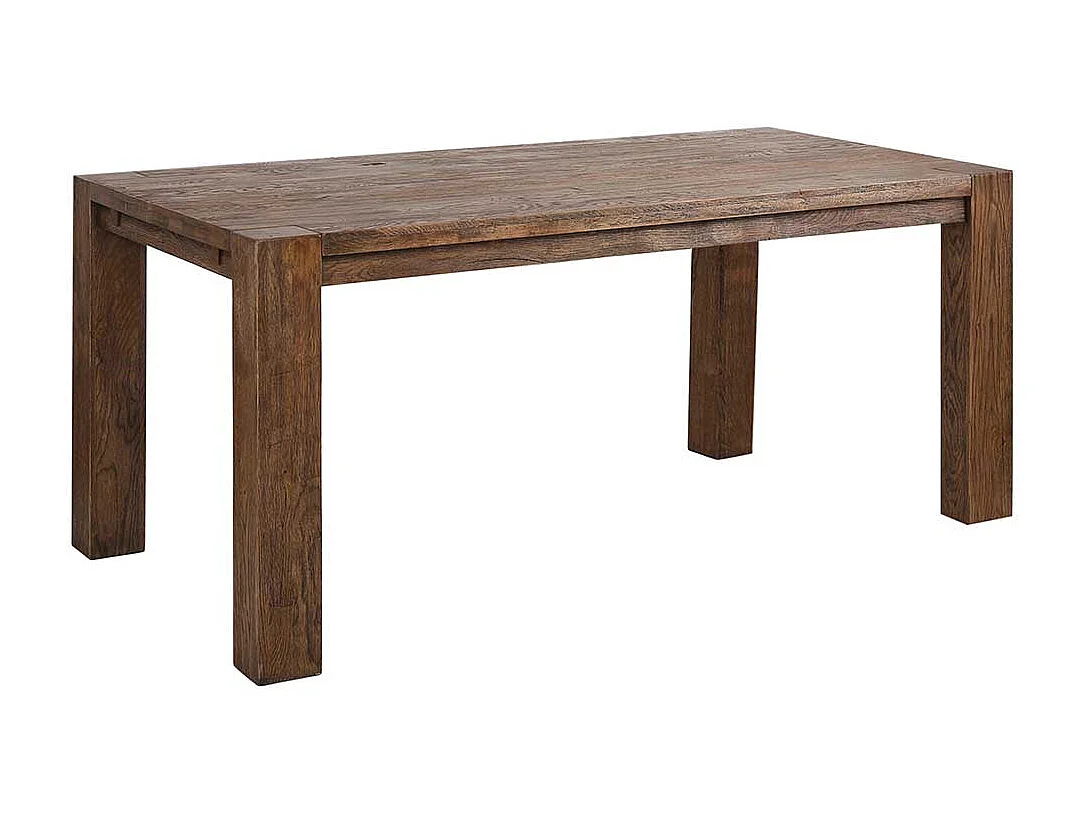 Massivtisch aus Wildeiche lackiert modern