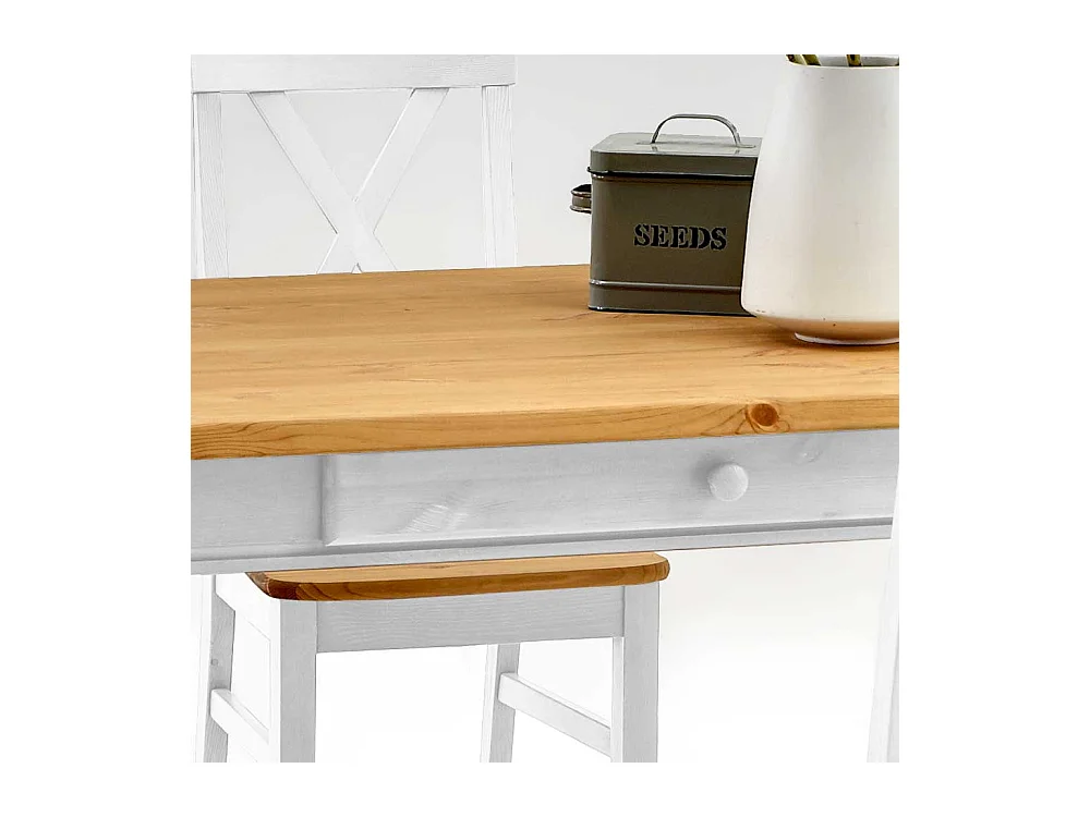 Esstisch mit Schubladen Landhaus