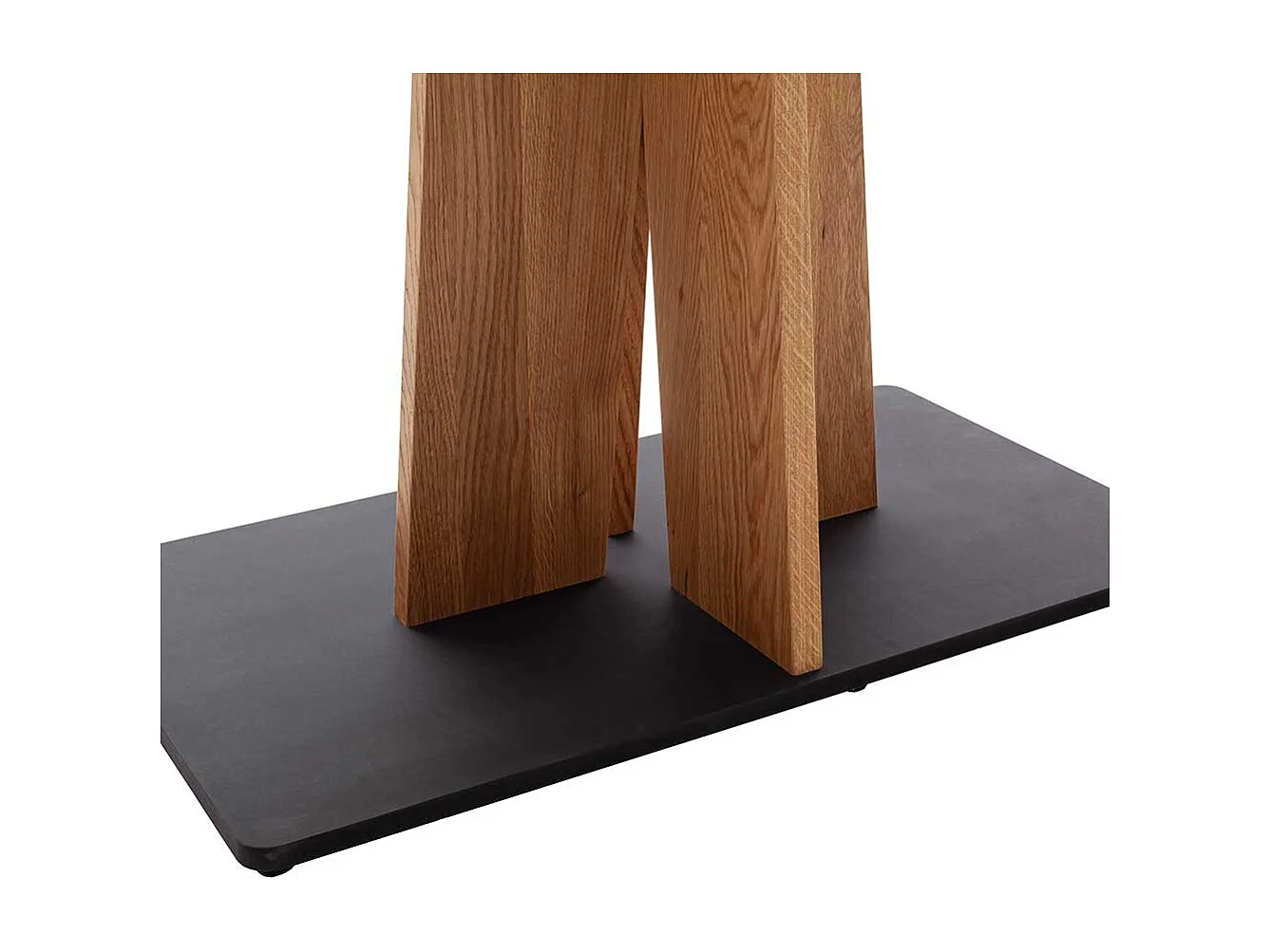 Esstisch Tisch Esszimmer aus Wildeiche Massivholz 76 cm hoch