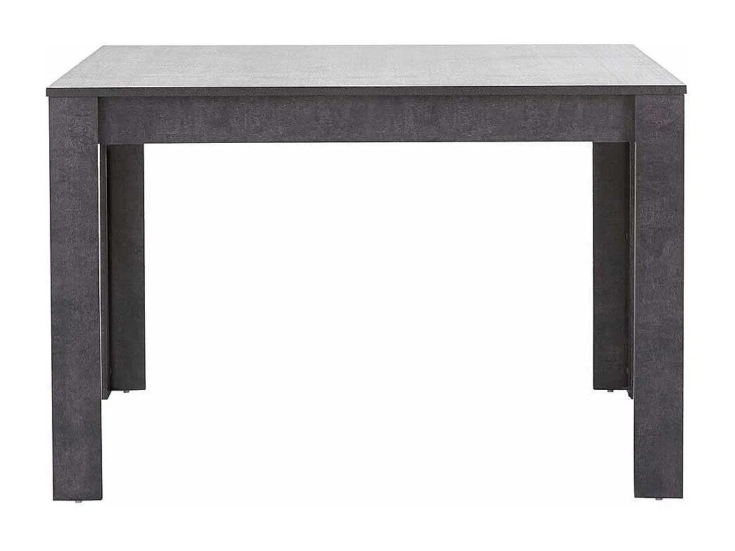Küchentisch in Beton Grau Vierfußgestell